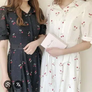 로디스포토 스위트 체리 셔츠 원피스