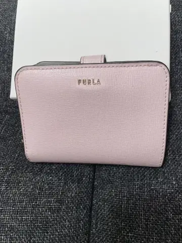 FURLA 핑크 두겹 지갑 훌라