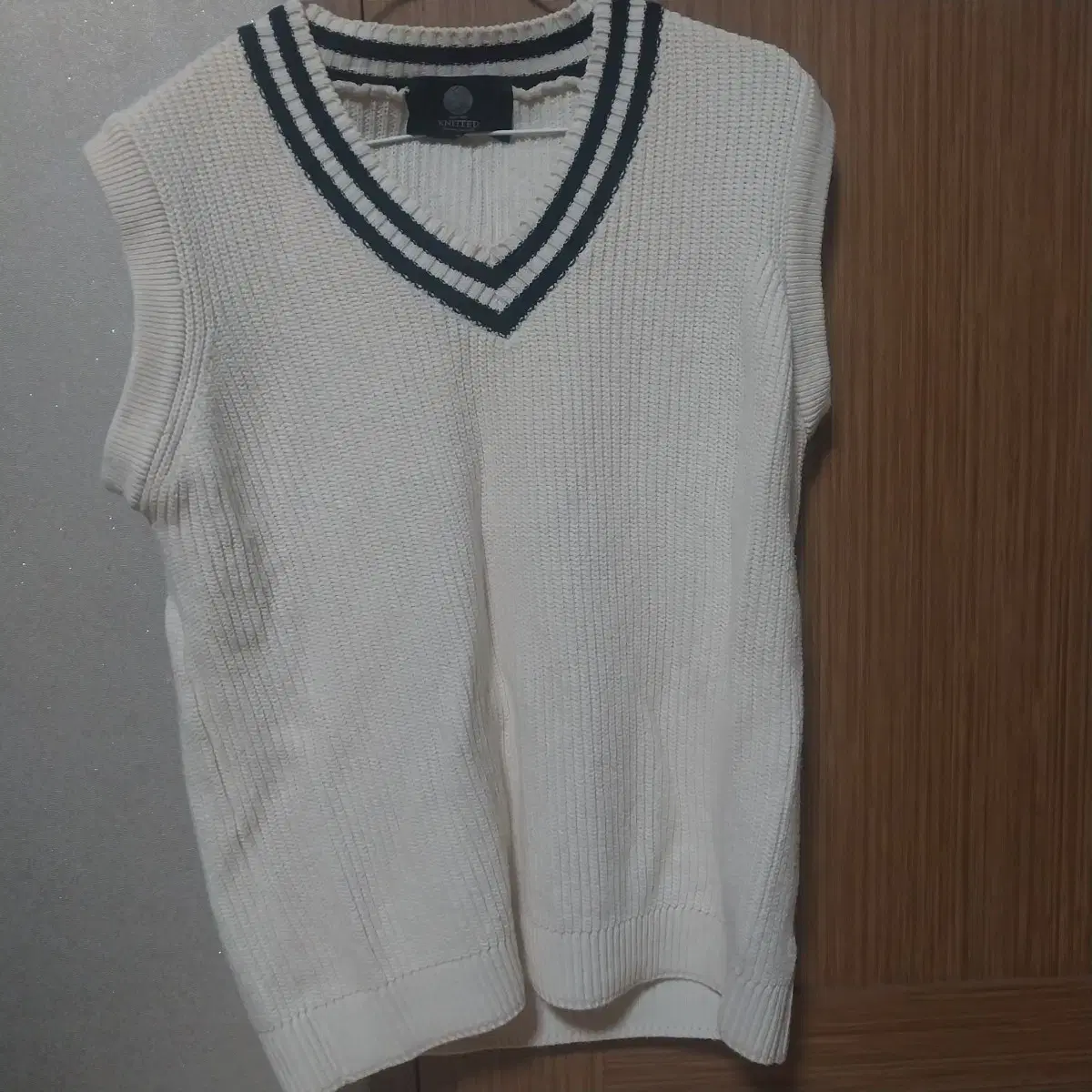 Knitted knitjo vest 29cm Ably sonmin No exchange Zigzag bangtan
