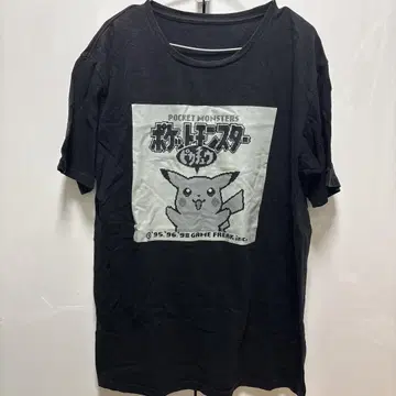포켓몬 피카츄 20주년 포켓몬 센터 도트 그림 티셔츠