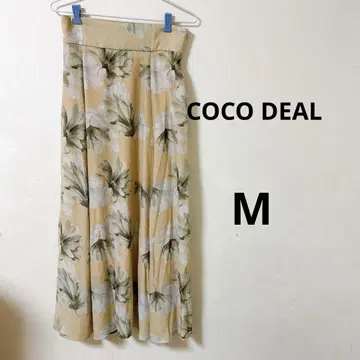 코코딜 COCODEAL 꽃무늬 롱 스커트 M 사이즈 봄/여름