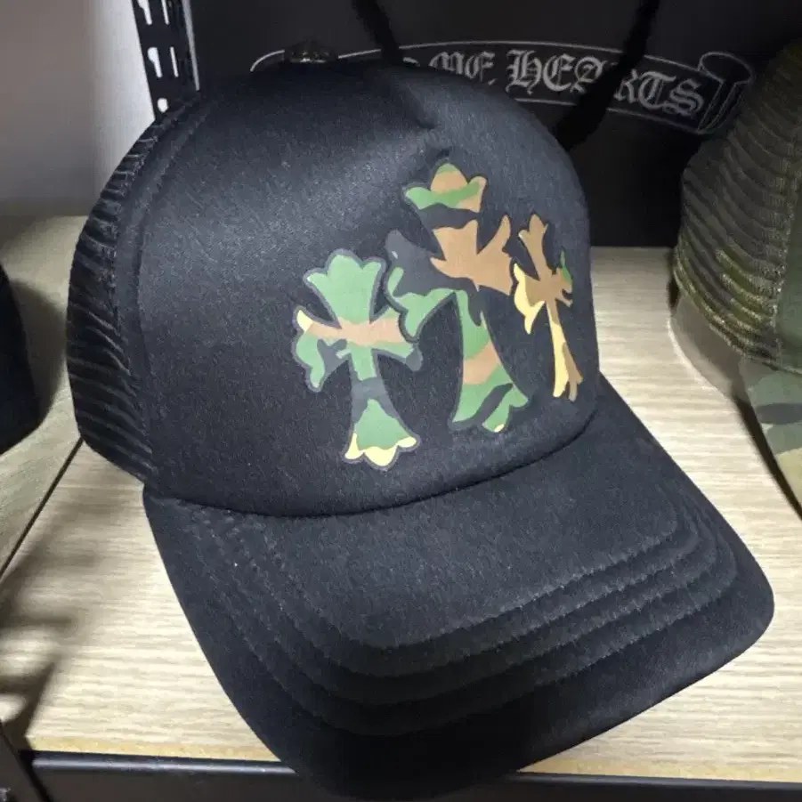【人気/関税/送料込み】 Chrome Hearts King Taco Foam Front Me 크롬하츠 킹 타코 폼 프론트 메쉬 트러커햇 블랙 화이트
