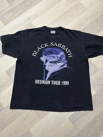 BLACK SABBATH REUNION TOUR 1999 티셔츠
