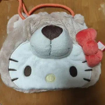 NICI 산리오 피규어 페이 파우치 헬로키티 러브 베어 복조리 새상품