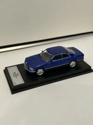 1/64 메르세데스 벤츠 500sec 파랑