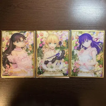 Fate/stay night 20주년 아크릴 색지 린 세이버 벚꽃 컴프