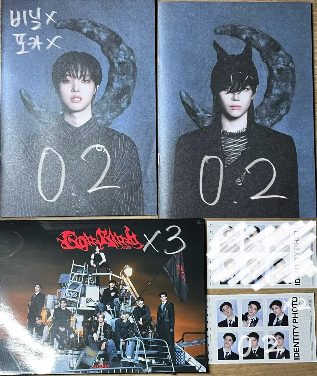 &team unsealed album solo limited edition Vango blind Wolrang Zuu Nicole Idntt Jo Jo photocard