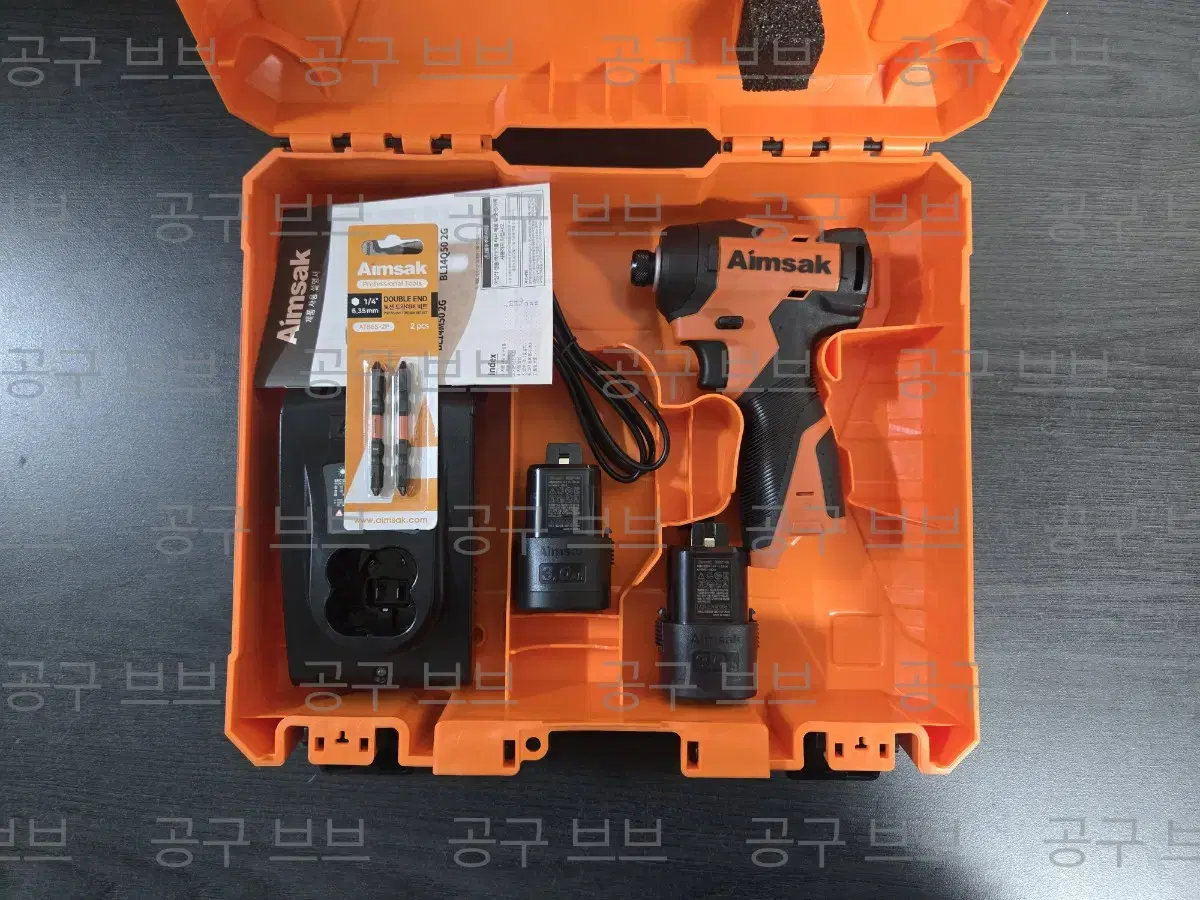 bl14m50 2g 3ah 2-piece set Aimsak 14.4v charging impact driver set
