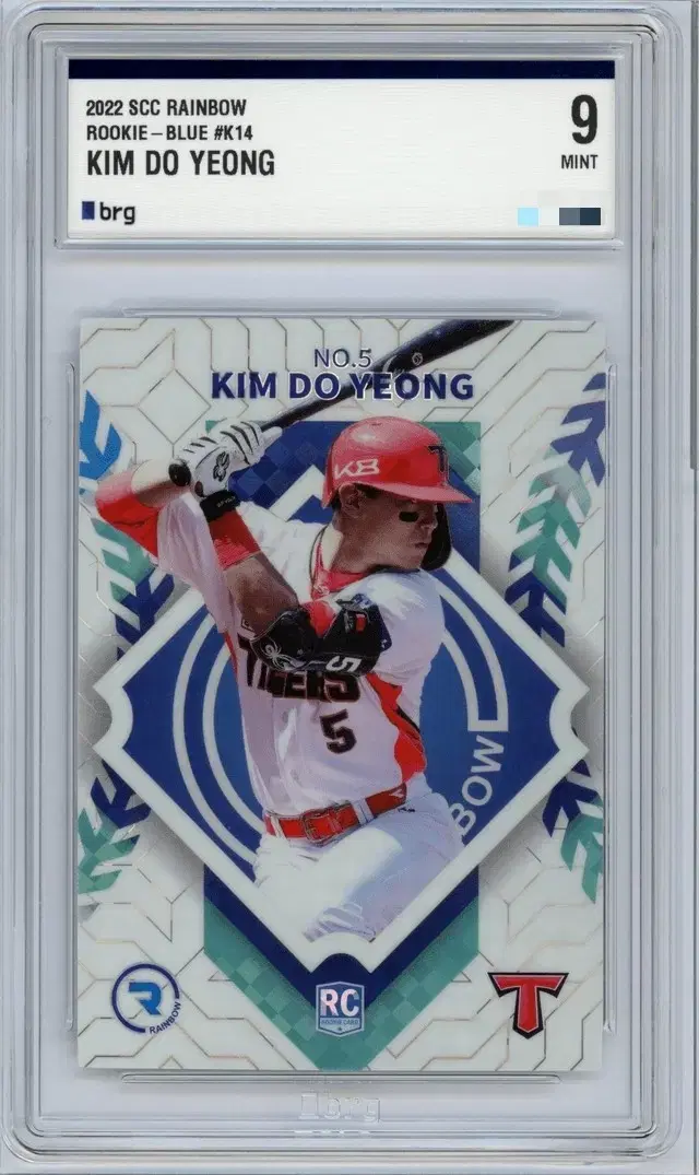[brg 카드] 2022 SCC RAINBOW 김도영 블루 루키 카드