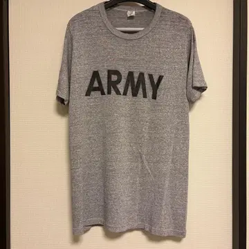 챔피온 ARMY 티셔츠 X-LARGE 그레이 미군 80년대