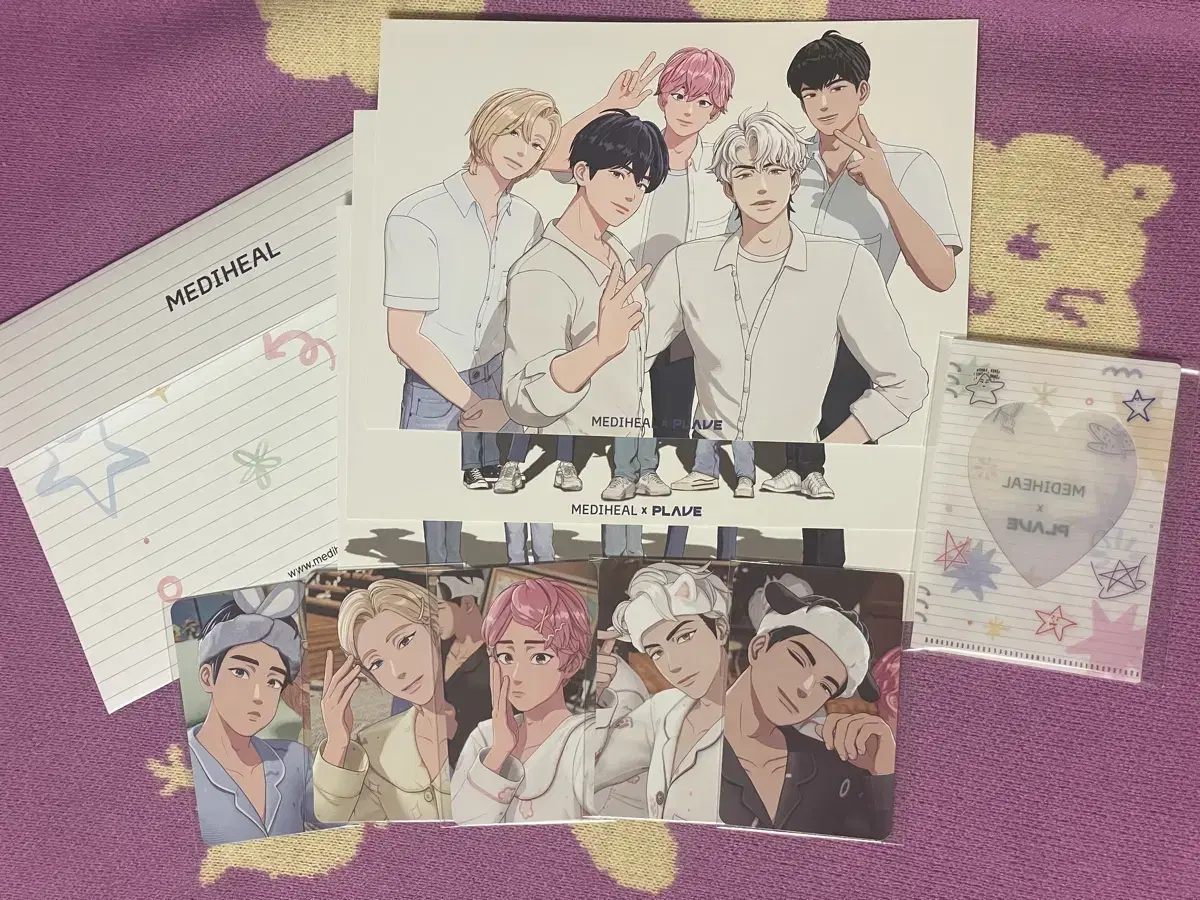 PLAVE Mediheal 3rd poca postcard holder bulk