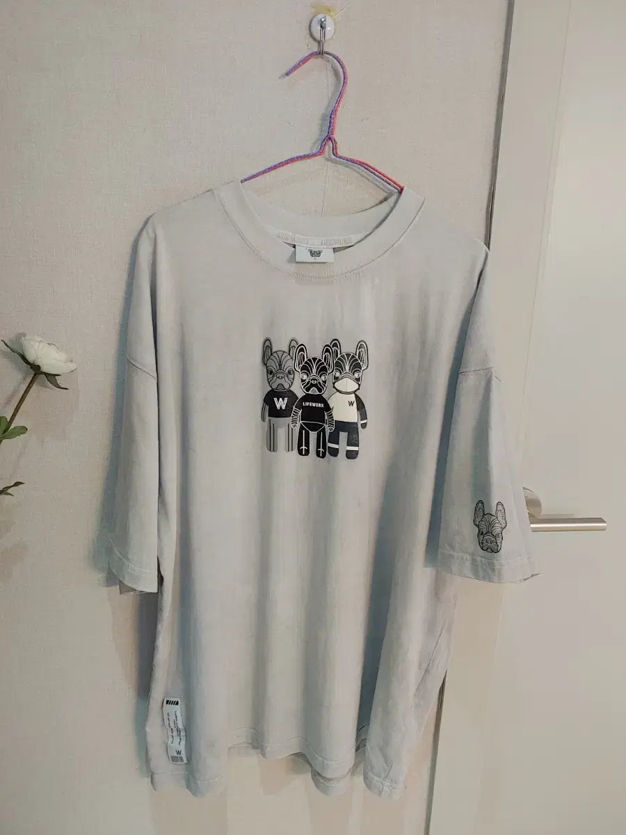 Lifework Light Gray Short Sleeve L