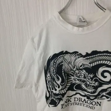 HEAVEN UNDER GROUND 티셔츠 반팔 PINK DRAGON
