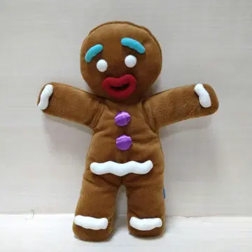 슈렉 진저 브레드맨 봉제 인형 퍼펫