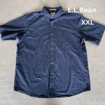 L.L.Bean 엘엘빈 반팔 셔츠 XXL 코튼 버튼 다운