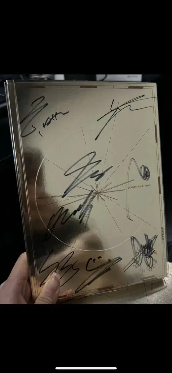 Ateez Autographed Album