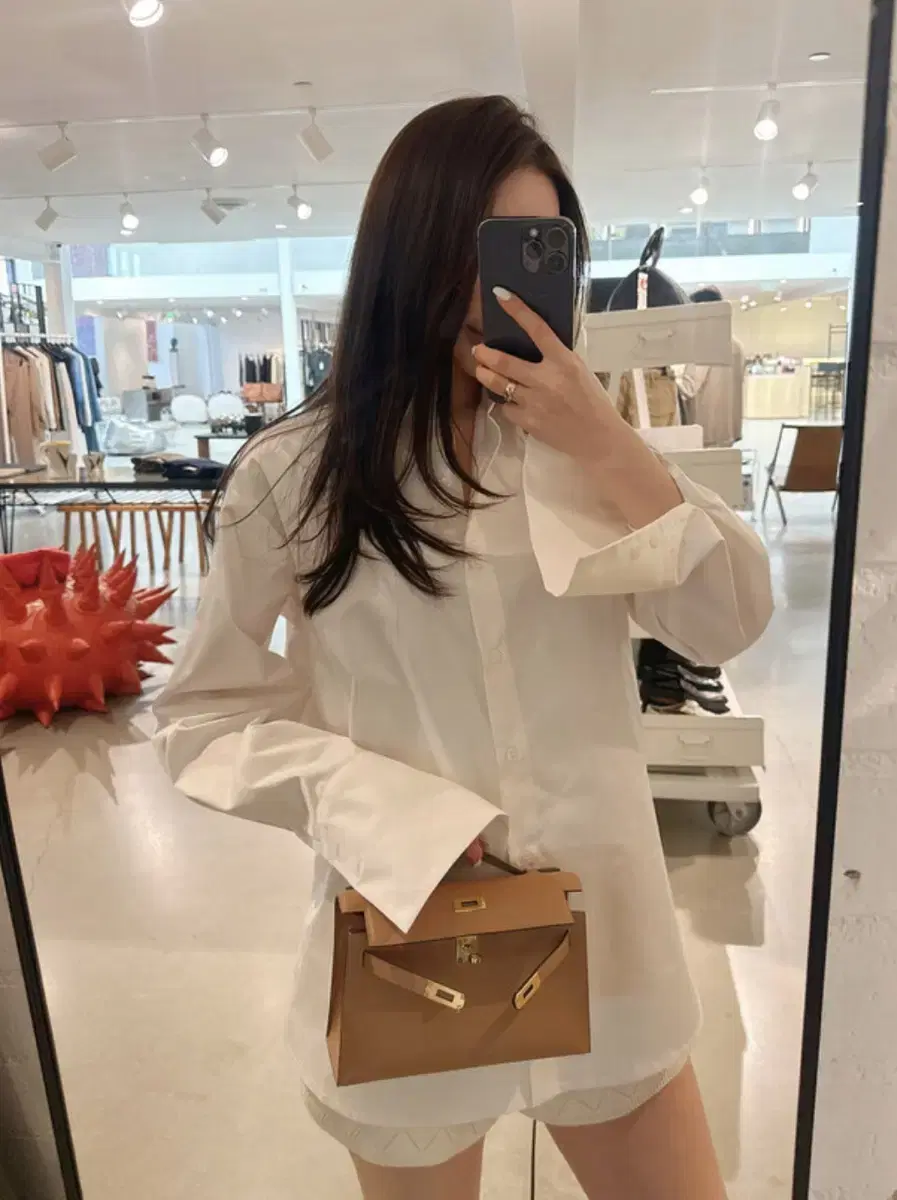 더로랑 Mileta cuffs shirts 바닐라(미색)