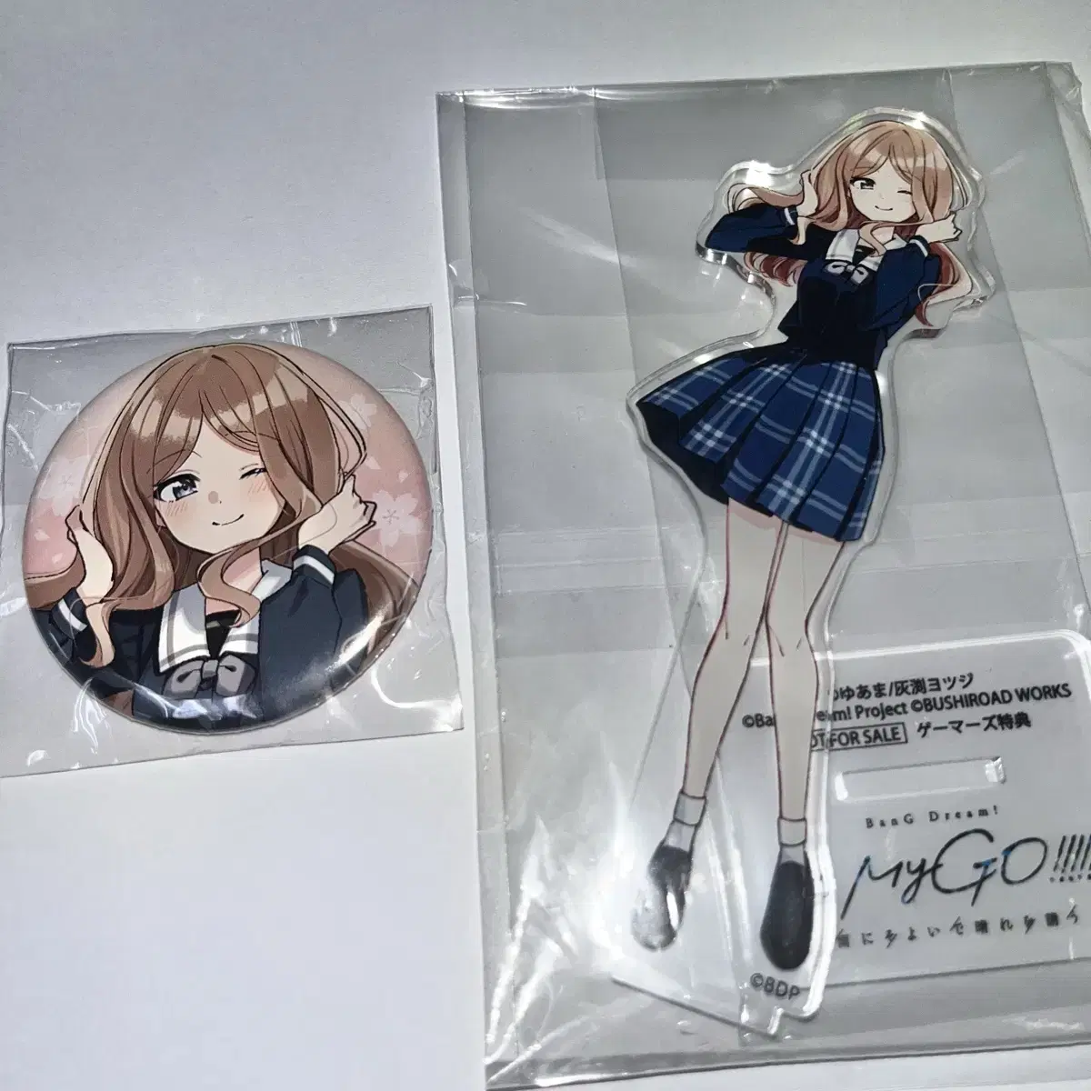 Bang Dream! MyGO!!!!! Nagasaki Soyo Gamers acrylic badge bulk
