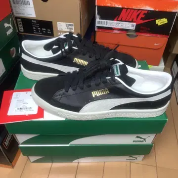 미사용 배송비 포함 PUMA BASKET VTG 블랙/화이트