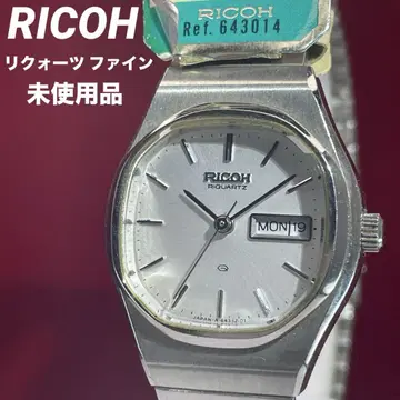레어 미사용 70년대 RICOH 리쿼츠 파인 수정 시계 손목시계