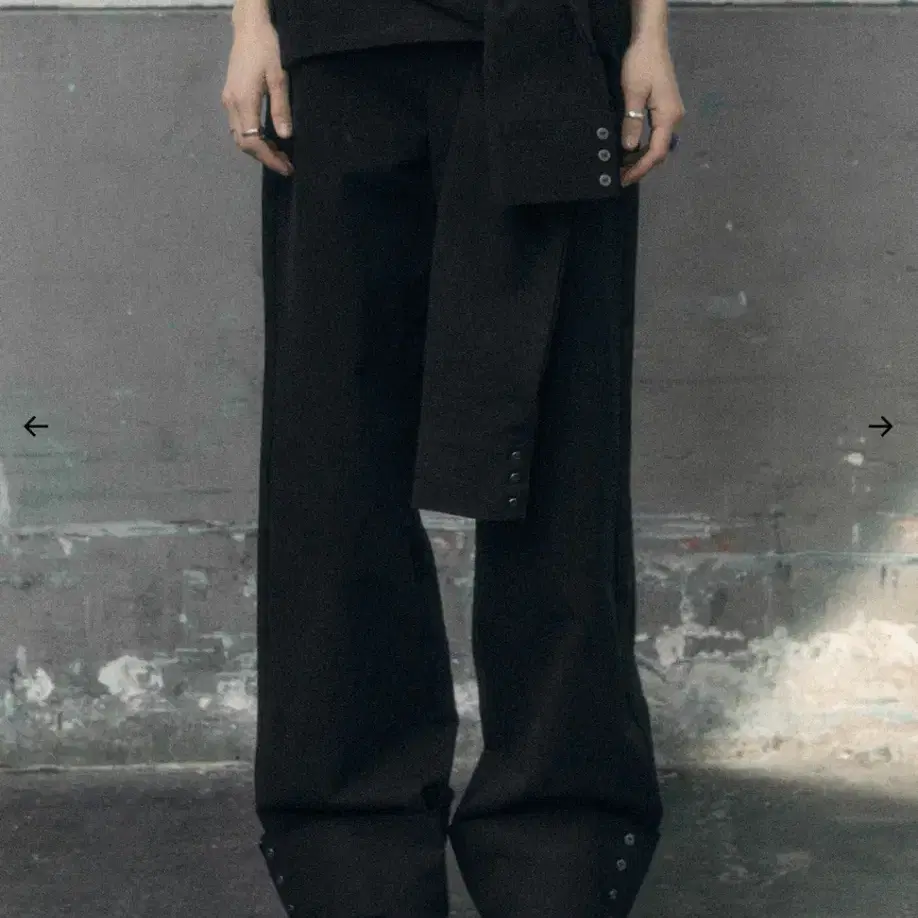 【BOHEMIAN SEOUL】BOHEMSEO (UNISEX) TURNUP WIDE SHIRT PANTS BOHEMIAN SEOUL | 보헤미안서울 Bohemian Seoul Turnup Wide