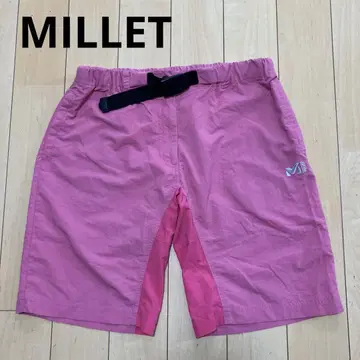 MILLET 밀레 하프 팬츠 숏 팬츠 핑크 M 사이즈
