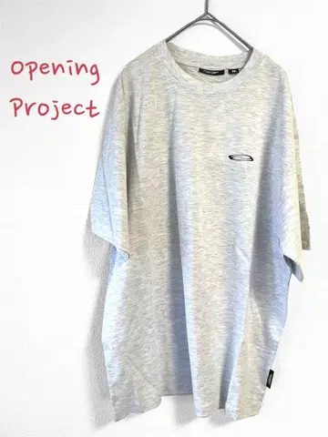 Opening Project 오프닝 프로젝트 티셔츠 라이트 그레이