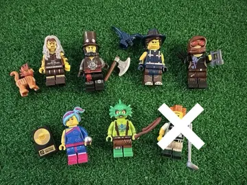 THE LEGO MOVIE 2 미니 피규어 6종 세트