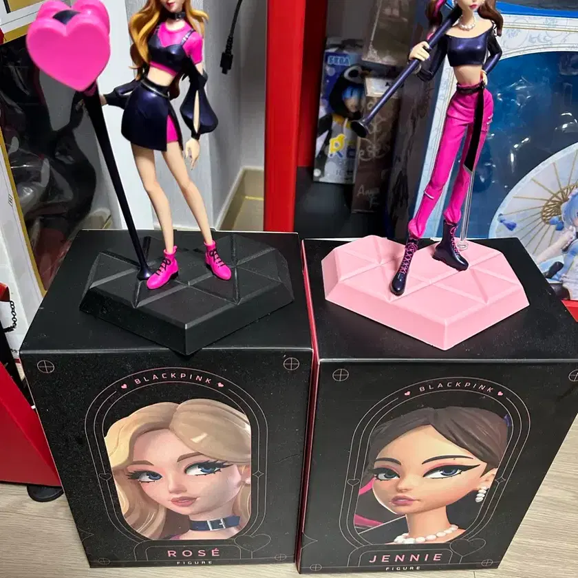 BLACKPINK | 블랙핑크 Blackpink Figure Jennie/Rose on Bunjang
