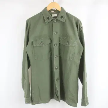 70s VINTAGE U.S.ARMY OG107 유틸리티 셔츠