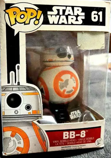 Funko POP! 61 스타 워즈 BB-8 피규어 BB-8 보블헤드