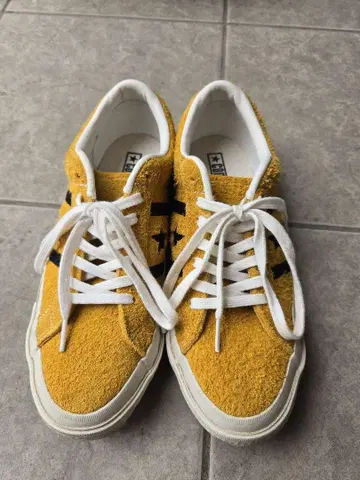CONVERSE STAR & BARS 스웨이드 24.5cm