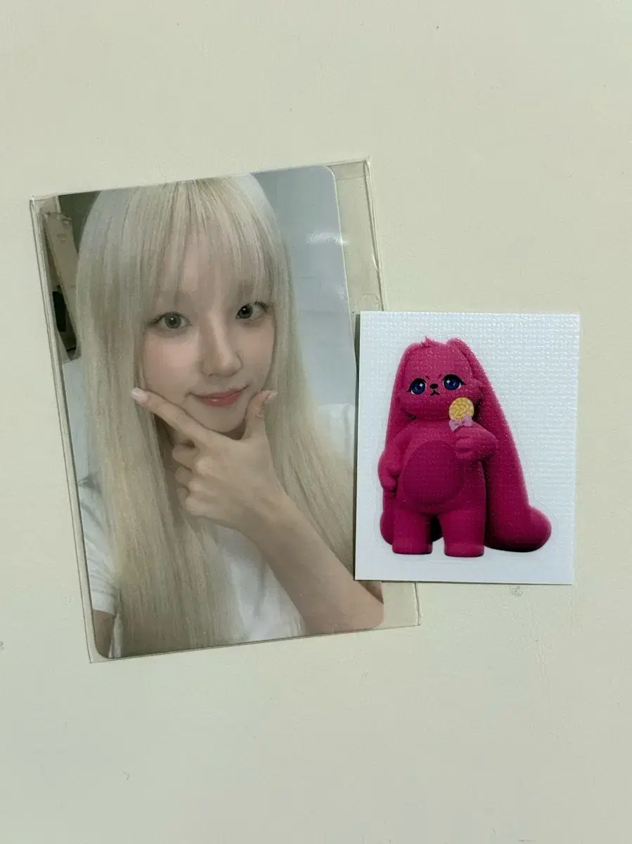 아이들 우기 큐브 카페 스페셜 이벤트 포카 양도