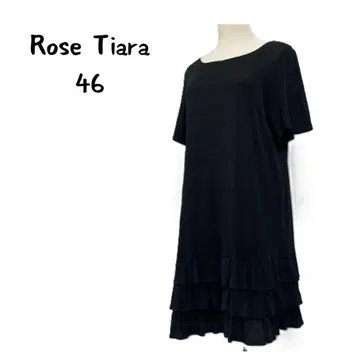 Rose Tiara 백 리본 티어드 원피스 원피스 46