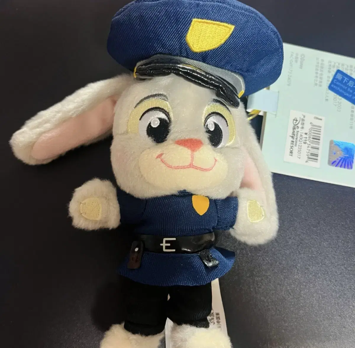 상하이 디즈니랜드 주토피아 주디 인형키링