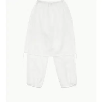 パンツ amomento | DRAWSTRING LAYERED PANTS AMOMENTO Black Drawstring Layered Banding Pants - Black