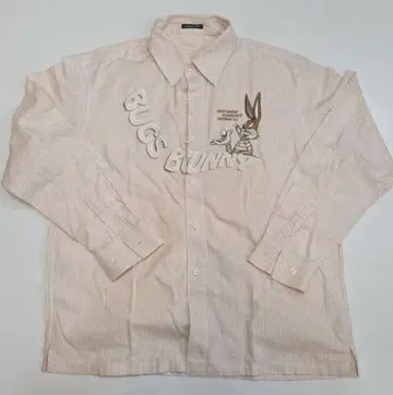 GREEN CLUBS 그린 클럽 BugsBunny 스트라이프 셔츠