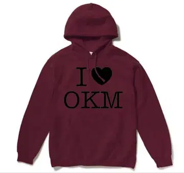 OKM 후드티 빨간색 I LOVE OKM 후드티 I need okm
