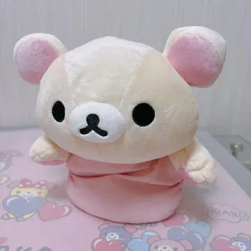 레어 코리락쿠마 봉제 인형 티슈 커버