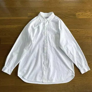 90s CHICO'S DESIGN 코튼 셔츠 화이트 자수 80s