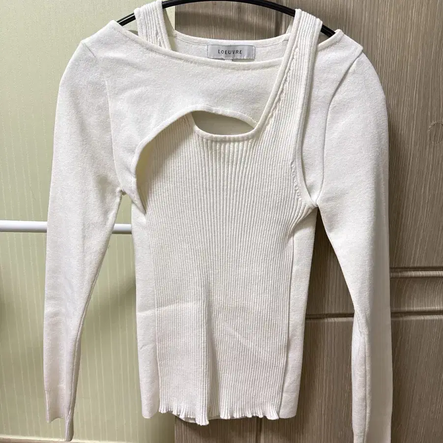 トップス KUME HALTER LAYERING TENCEL SWEATER Halter Layering Tencel Sweater