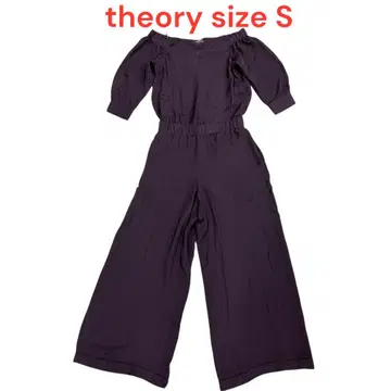 띠어리 theory 블랙 올인원 점프수트 여성용 size S