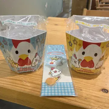 카라아게쿤 뽑기 소품함 & 키링 포차코 케로케로케로피