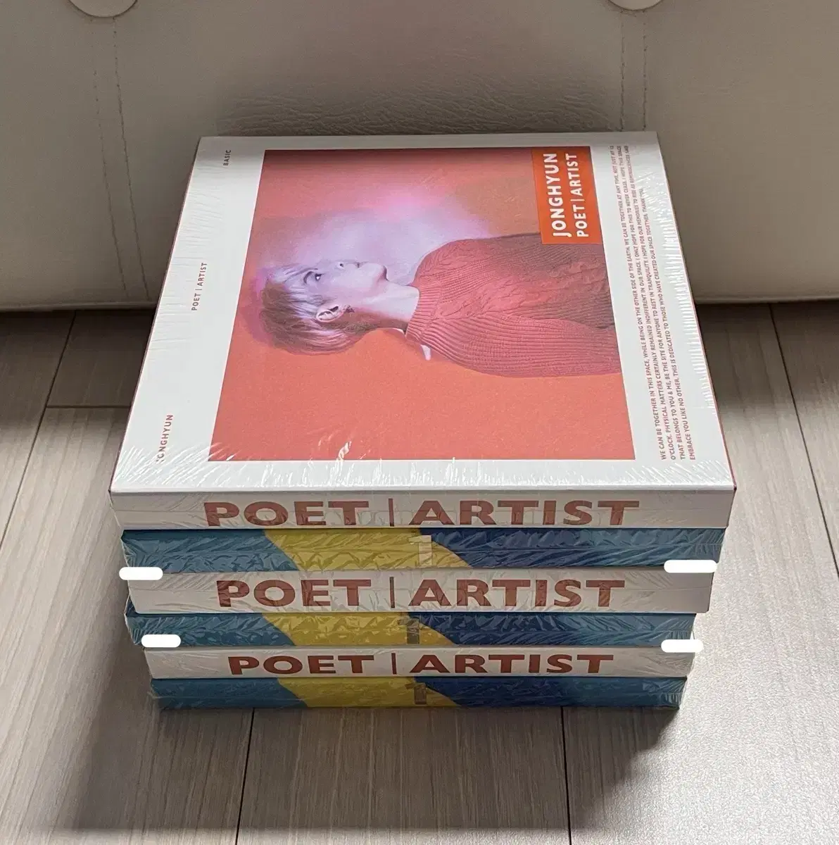 Shinee jonghyun The 1st album 좋아 unsealed + Poet l Artist