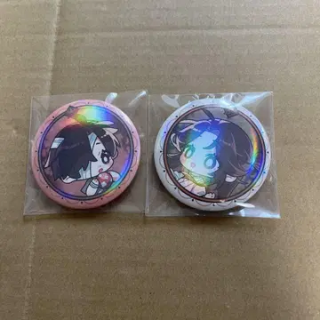 천관사복 콜라보 하나조노 샤렌 캔뱃지 2개