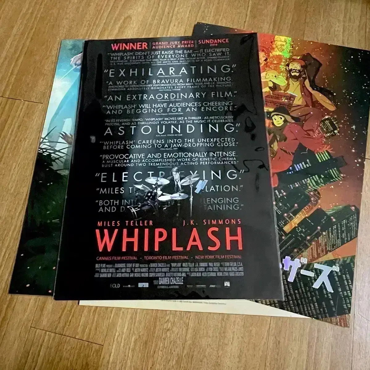 Whiplash A3 poster Main Original Ticket La La Land Director Movie Babylon Film Mark Art Card