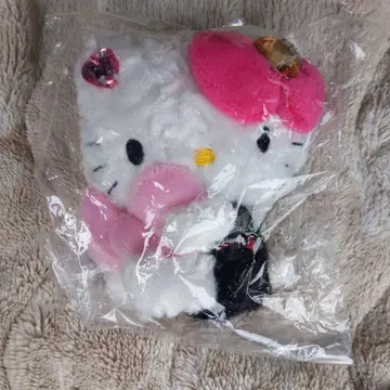 초레어 레어 헬로키티 푹신푹신 키링 마스코트