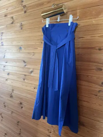 WEEKEND Max Mara 코튼 랩 스커트
