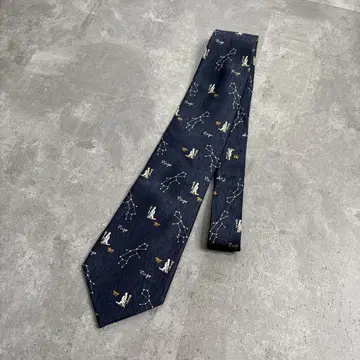 COSTELLAZIONE 빈티지 디자인 실크 넥타이