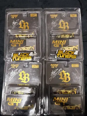 MINIGT 한정판 리버티 워크 도쿄 리미티드 사인 포함 4세트